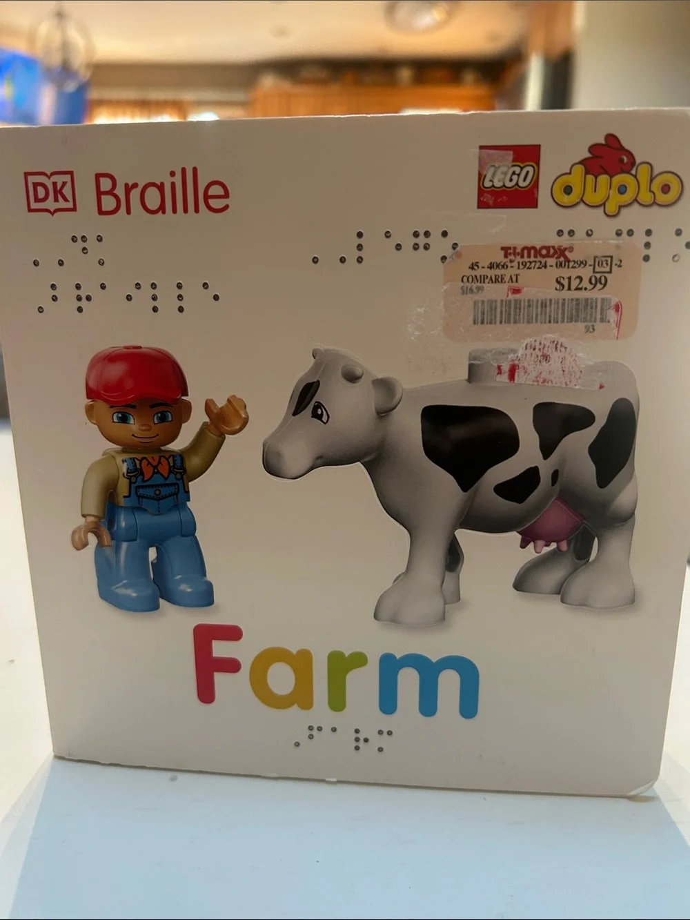 Lego Duplo Farm Set - White, Red, Blue